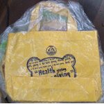 (ของแถม) กระเป๋าถือสีเหลือง