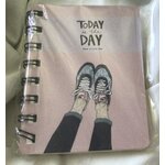 สมุดโน้ตสันห่วงa7 ปกรองเท้า ราคา 20