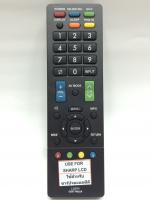 รีโมททีวี ชาร์ป Sharp รุ่น GB071WJSA [ใช้กับทีวีชาร์ป Sharp จอแบน LCD / LED ได้ทุกรุ่น]