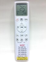 รีโมทแอร์ ทีซีแอล TCL รุ่น Inverter WDP Series ใช้กับแอร์ที่รีโมทตรงรุ่นกับตัวนี้
