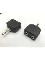 หัวเสียบหูฟัง แยกหูฟังเป็น 2 ชุด M>FF