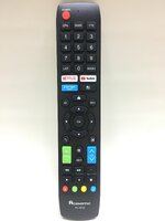 รีโมททีวี อะโคเนติค Aconatic รุ่น RC-NF02 ใช้กับทีวีรุ่น 43HS534AN และรีโมทต้องเหมือนกับตัวนี้เท่านั้น