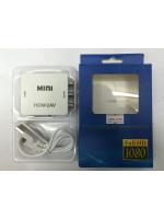 กล่องแปลงสัญญาณภาพและเสียง HDMI ให้เป็นสัญญาณ AV [HDMI to AV]