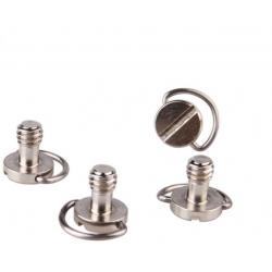 สกรูขนาด 1/4 สำหรับติดกับอุปกรณ์กล้อง ติดเพลทขาตั้งกล้อง