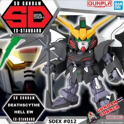 BANDAI SD EX-STANDARD 012 GUNDAM DEATHSCYTHE HELL EW โมเดล กันดั้ม กันพลา PS TOYLAND