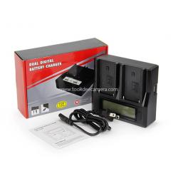 แท่นชาร์จแบตคู่ สำหรับแบตเตอรี่ Canon LP-E6 (PreOrder รอสินค้า 10-14วัน)