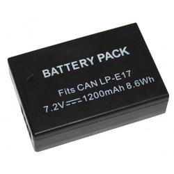 แบตเตอรี่เทียบ Canon LP-E17 ใช้กับกล้องแคนอนรุ่น EOS M3 750D 760D