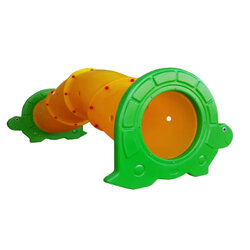 อุโมงค์เต่า 4 ท่อน ท่อโค้ง สีเขียว-เหลือง