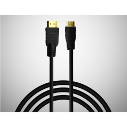 สายแปลงสัญญาณ Mini HDMIเป็นHDMI ยาว1เมตร สำหรับกล้องหรืออุปกรณ์ที่มีพอร์ทMini HDM