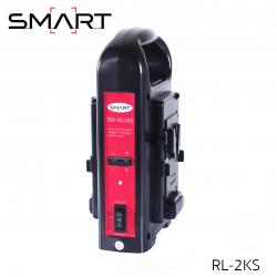 SMART RL-2KS Dual Charger for V-Mount Battery