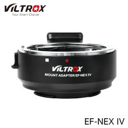 Viltrox EF-NEX IV Enfoque Automático Lente Adaptador para Canon EOS EF EF-S lente de Sony NEX E Full Frame A7 A7R A6000 A7SII A6300 NEX-7