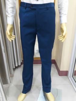 กางเกงขายาวผู้ชายสีฟ้าน้ำทะเล (L) เอว32