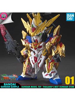 BANDAI SD GUNDAM WORLD SANGOKU SOKETSUDEN LIU BEI UNICORN GUNDAM (เล่าปี่) โมเดล กันดั้ม กันพลา ร้านพีเอสทอยแลนด์