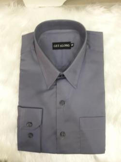 เสื้อเชิ้ตสีเทา(M)