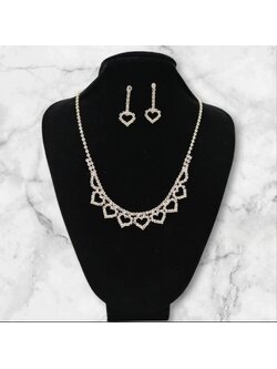 เซ็ทสร้อยเพชร ต่างหู