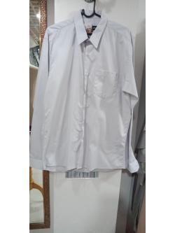 เสื้อเชิ๊ตสีเทาอ่อน2XL