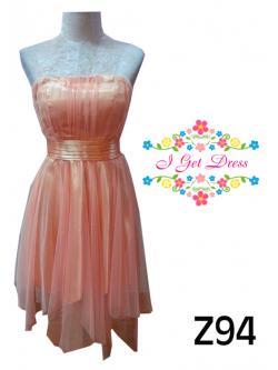 ราตรีสั้นสีส้ม(ฟรีไซส์)