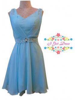 ราตรีสั้นสีฟ้า(ฟรีไซส์)