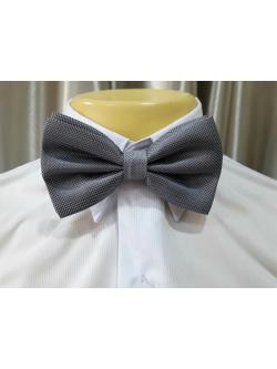 โบว์ผู้ชายสีเทาอ่อน