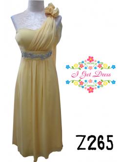 ราตรียาวสีเหลืองทอง(ฟรีไซส์)