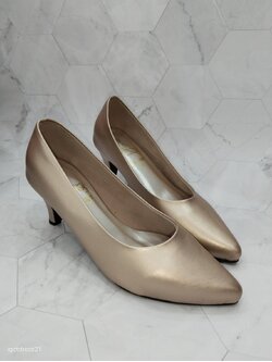 รองเท้าคัชชู pink gold 36