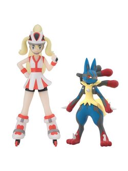 พรีออเดอร์ POKÉMON SCALE WORLD KALOS REGION KORRINA & MEGA LUCARIO สินค้ามา FEB-MARCH 2026