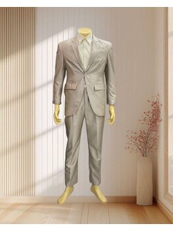 ชุดสูทสีบรอนซ์ทอง เสื้อ+กางเกง ไซส์ S