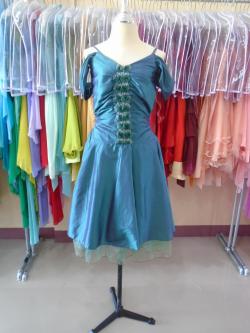 ราตรีสั้นสีเขียว(ฟรีไซส์)