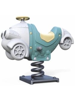 ของเล่นเด็กสปริงรถ 3 ล้อ Sping rider outdoor สปริงโยก อุปกรณ์โยก โยกเยกฐานเหล็ก