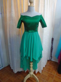 ราตรีสั้นเขียวหน้าสั้นหลังยาว(ฟรีไซส์)