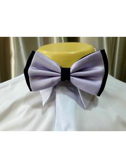 โบว์ผู้ชายสีม่วงดำ