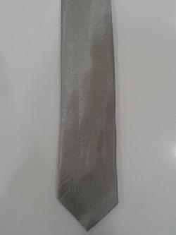 เน็คไทท์สีเทา(ผ้ามัน)