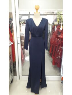 (PRE-LOVED) ราตรียาวกรมแขนยาว (L)