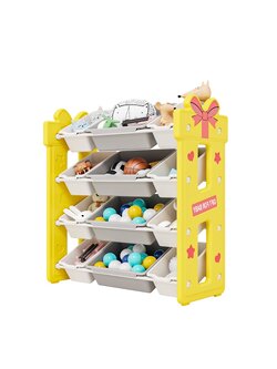 ชั้นวางของขวัญ 12 ช่อง (สีเหลือง)