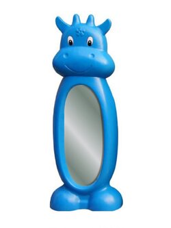 กระจกรูปวัว (สีฟ้า) กระจกเสริมพัฒนาการเด็ก