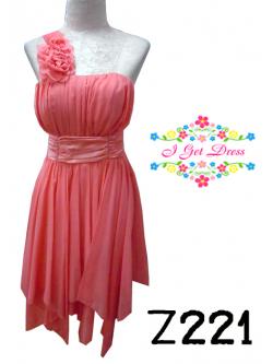 ราตรีสั้นสีส้ม(ฟรีไซส์)