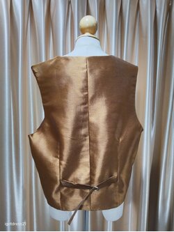 เสื้อกั๊กสีน้ำตาล XL