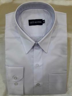 เสื้อเชิ๊ตผู้ชายสีขาว (Size : S)