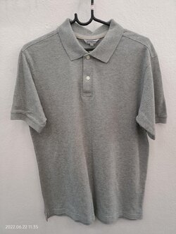 เสื้อโปโลสีเทา brand (L)