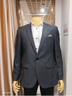เสื้อสูทสีเทา L (AU)