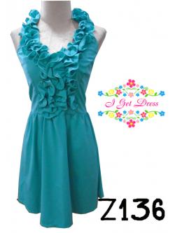 ราตรีสั้นสีเขียว(3XL)