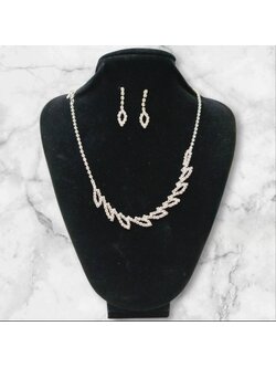 เซ็ทสร้อยเพชร ต่างหู