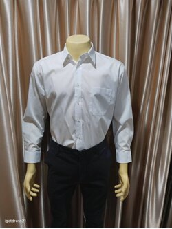 เสื้อเชิต สีขาว XL (AU)