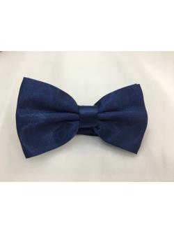 หูกระต่ายสีกรมท่าผ้าเงา(AH6125)