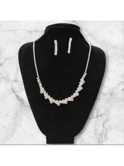 เซ็ทสร้อยเพชร ต่างหู