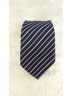 เนคไทน์แบบผูกเองสีกรมท่า