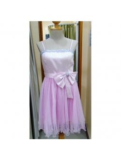 ราตรีสั้นสีชมพู สม๊อคหลัง (อก34 เอว30 สะโพก ฟรีไซส์)