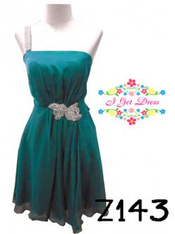 ราตรีสั้นสีเขียว(ฟรีไซส์)