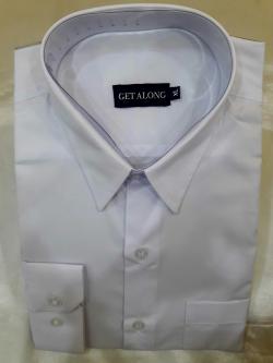 เสื้อเชิ๊ตผู้ชายสีขาว (Size : XL)