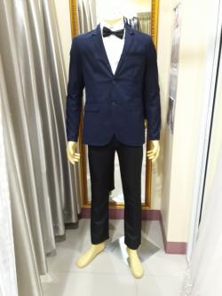 เสื้อสูทผู้ชายสีกรม (2XL)